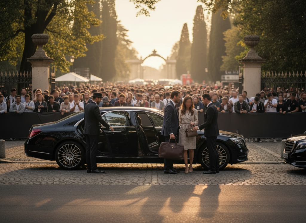 Chauffeur Service at Italy F1